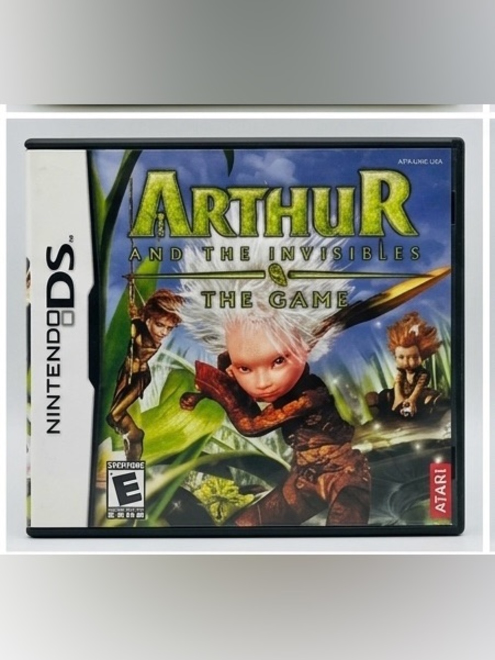 Nintendo DS Arthur And The Invisibles The Game Complete CIB Manual Case Tested
